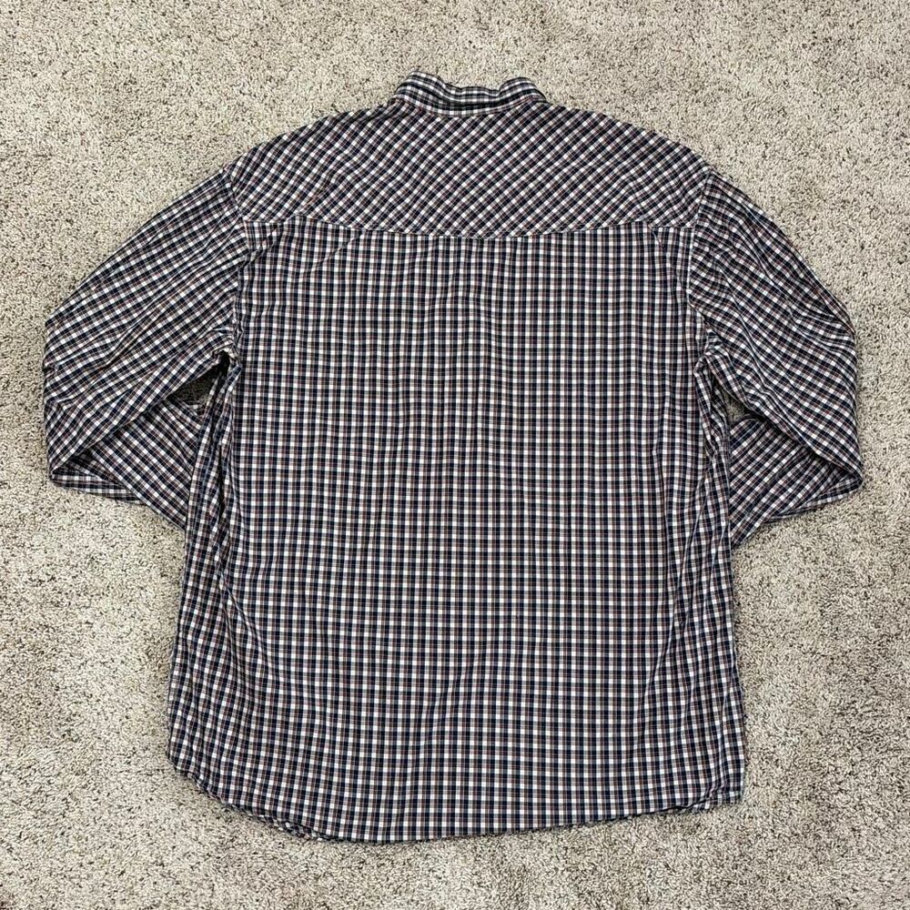 Cody James Plaid Button Down Shirt XLT Men’s Western Pearl Snap Long Sleeve - Picture 4 of 5